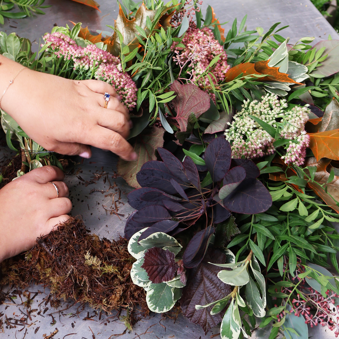 Autumn Wreath Florist Workshop